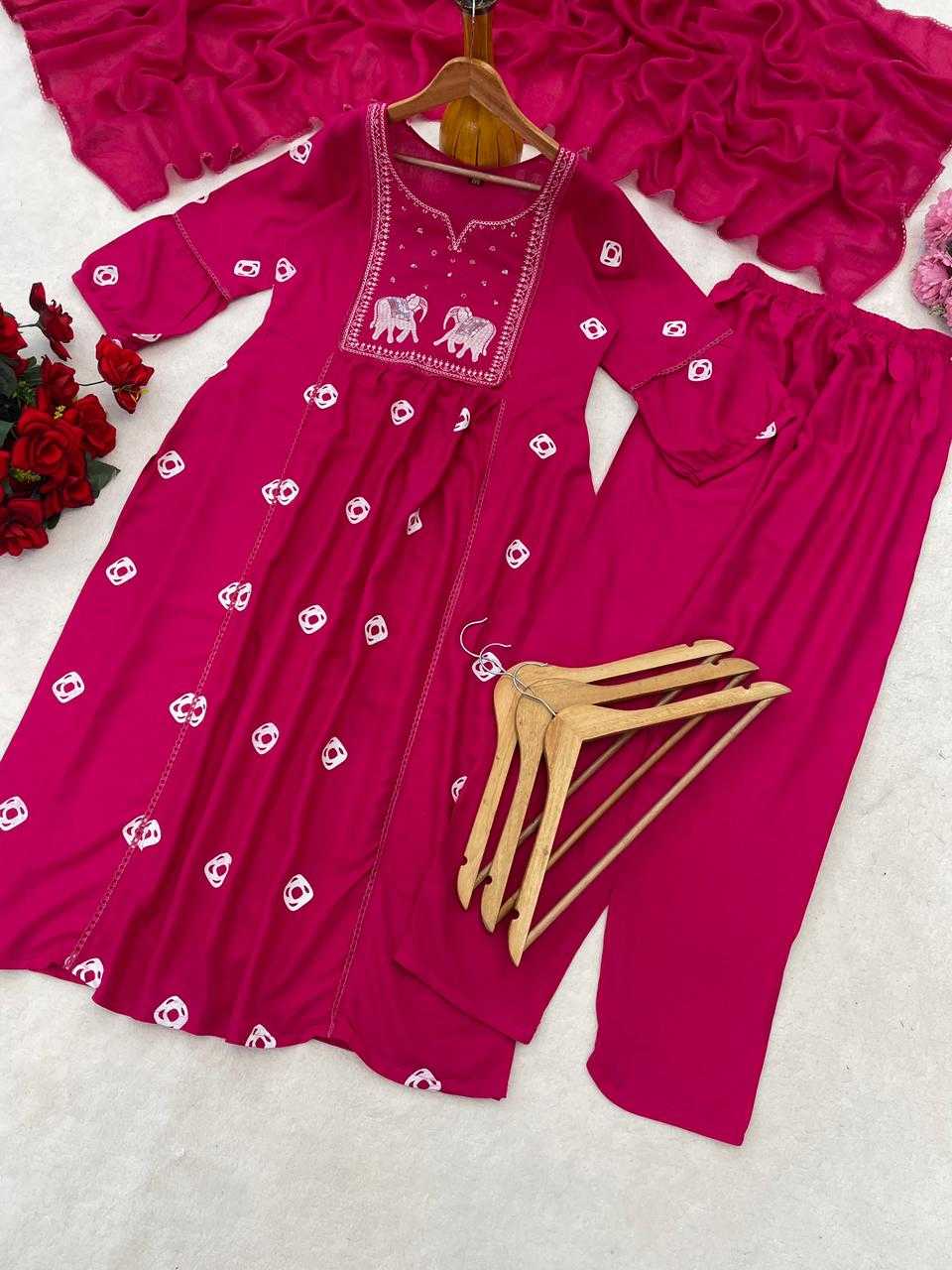 Heavy Rayon Designer Kurti