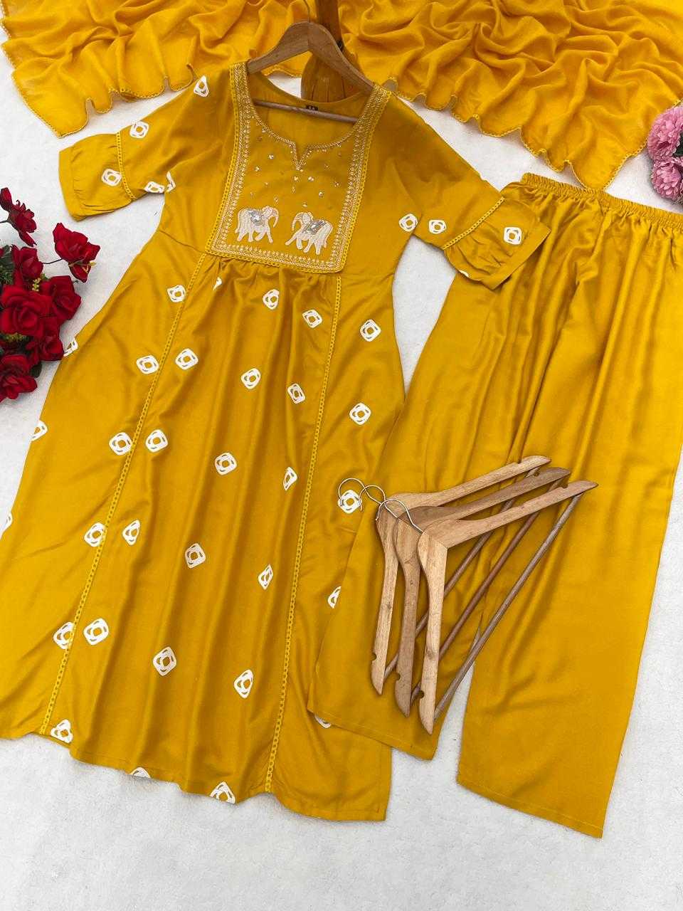 Heavy Rayon Designer Kurti