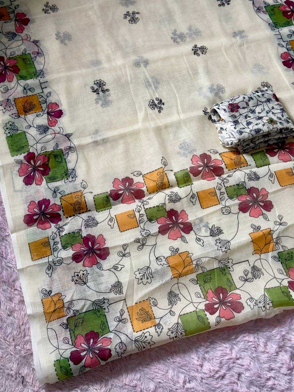 Cotton Designer Saree 1021