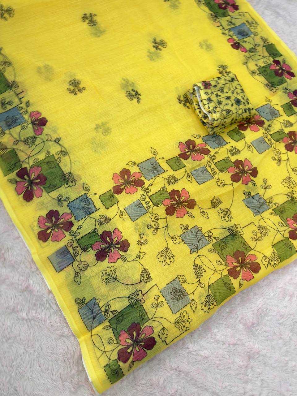 Cotton Designer Saree 1021