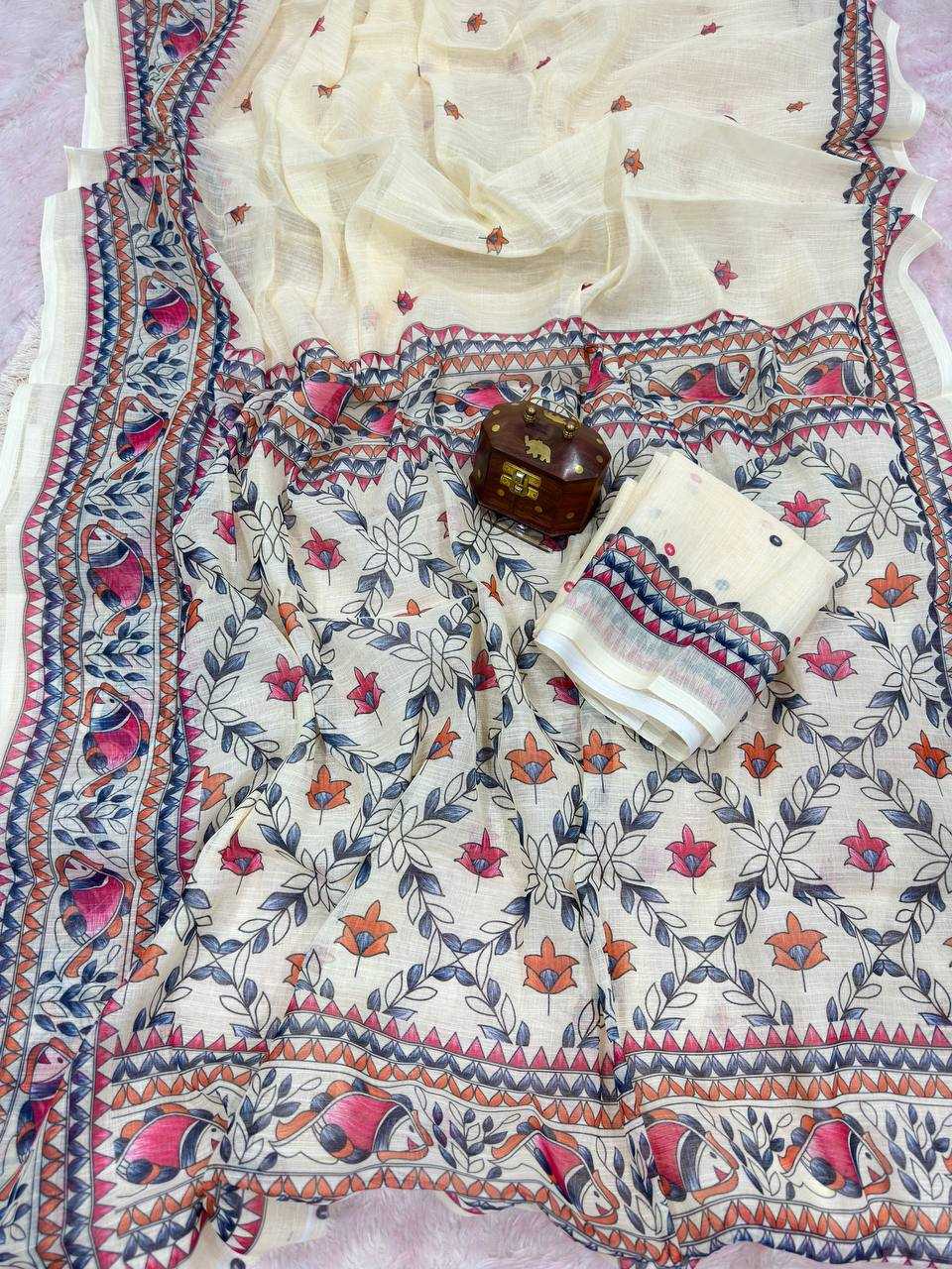 Cotton Printed Saree 1023