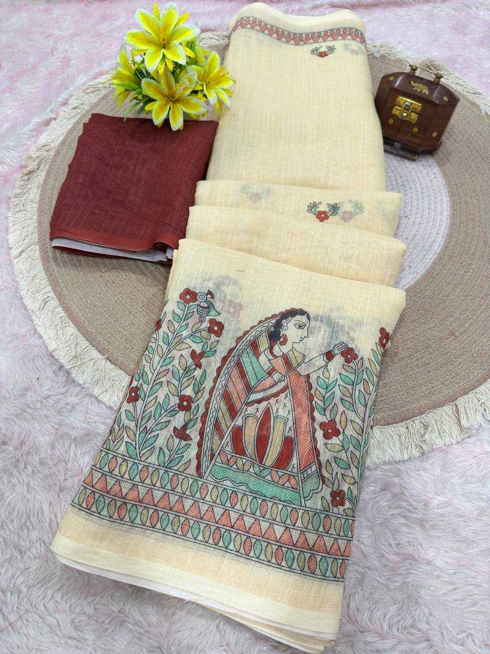 Cotton Designer Saree 1024