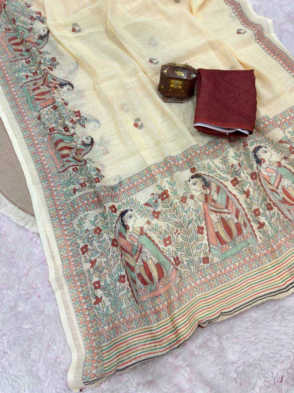 Cotton Designer Saree 1024