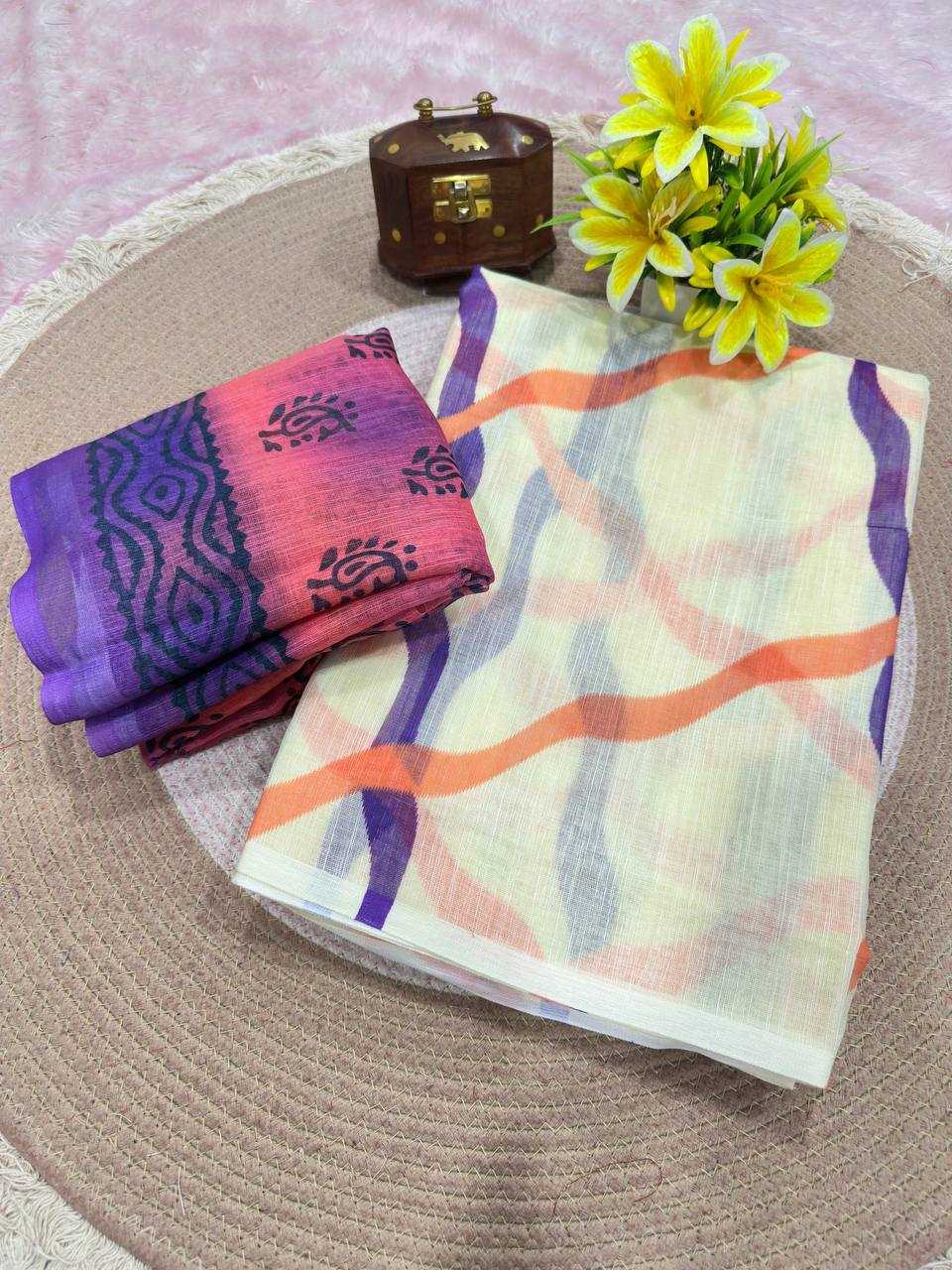 Cotton Printed Saree 1026