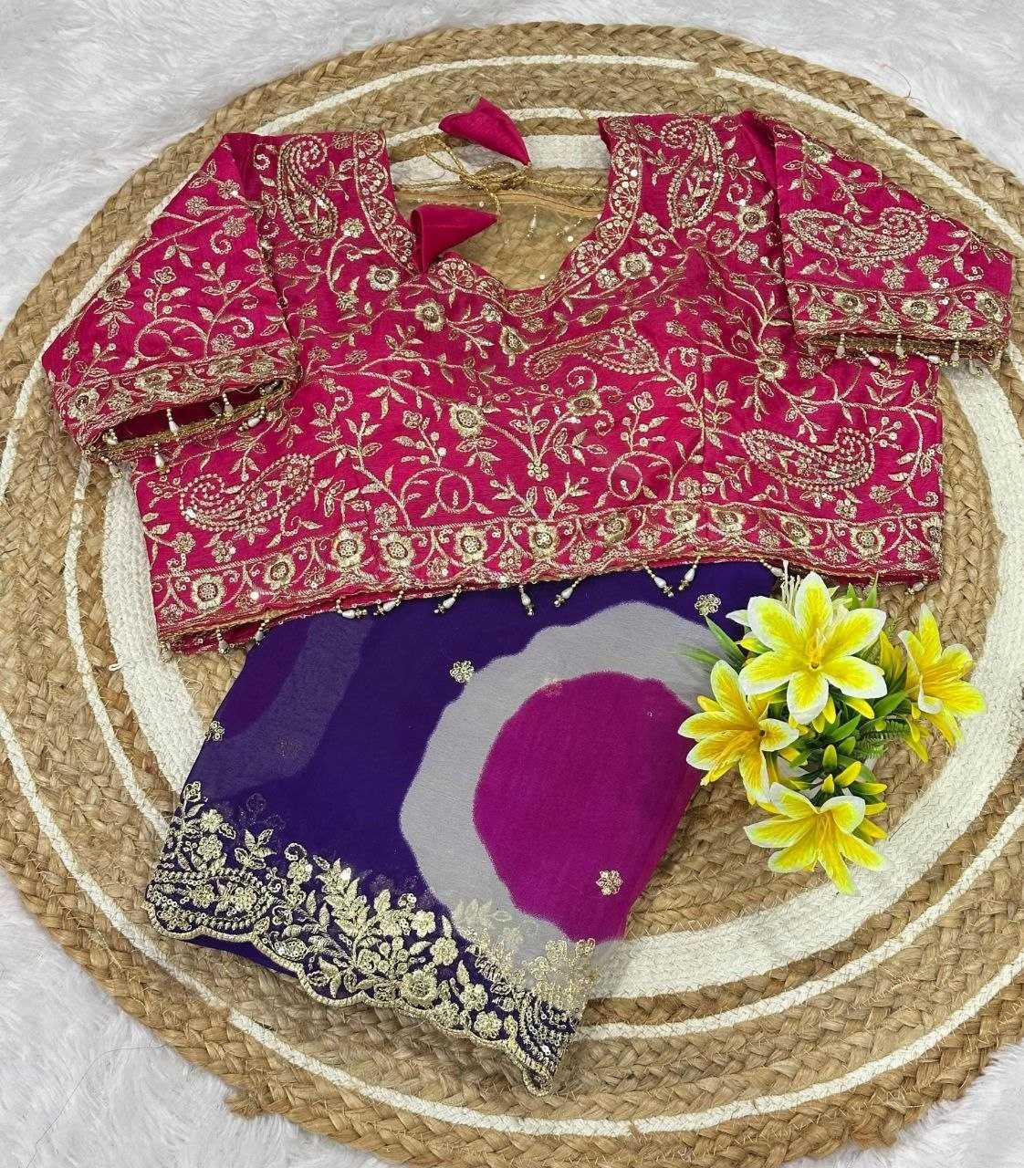 Georgette Saree