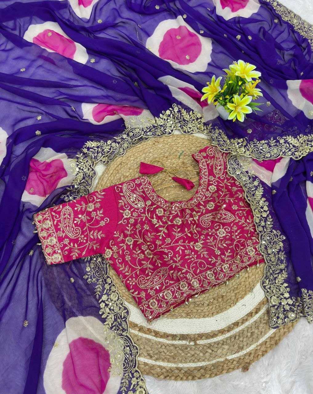 Georgette Saree