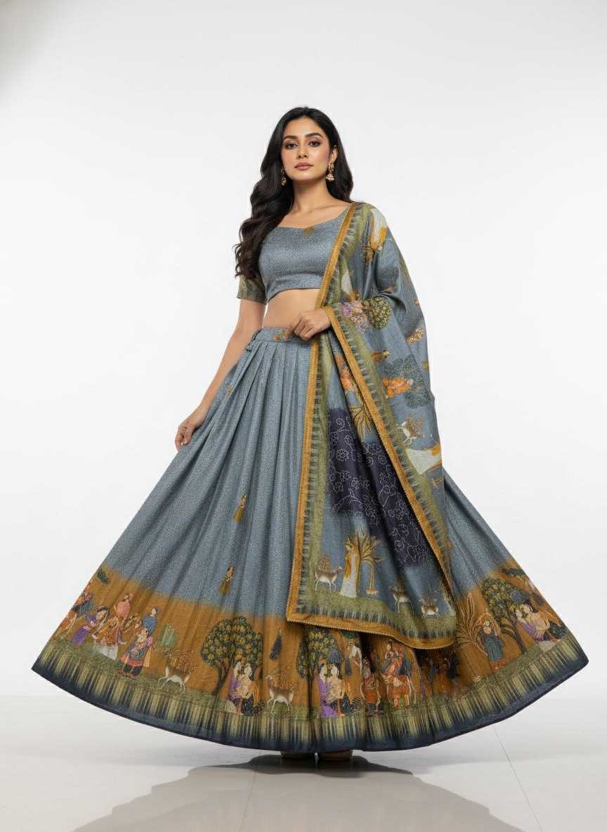 Dola Silk Designer Lehenga 21