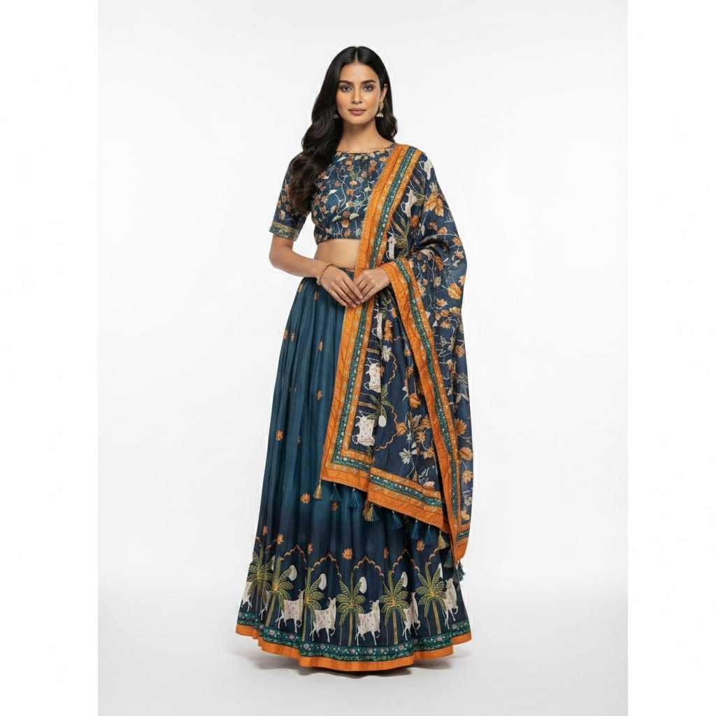 Dola Silk Designer Lehenga 22