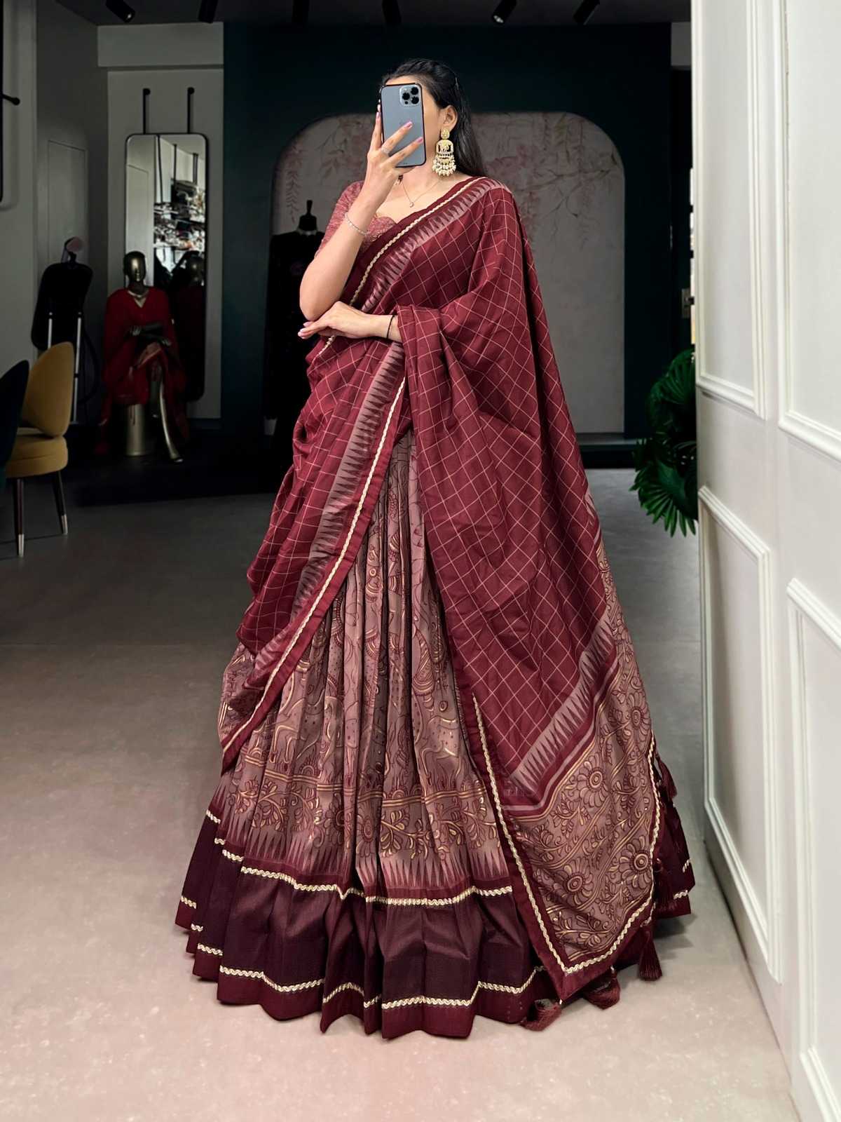 Dola Silk Designer Lehenga