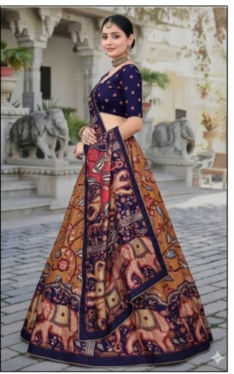 Dola Silk Traditional Lehenga