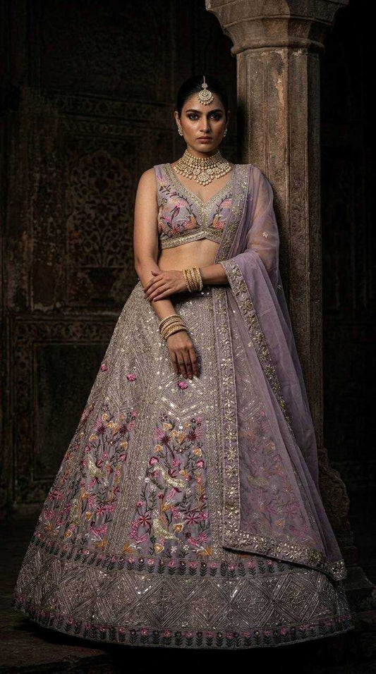 Japan Sartin Wedding Lehenga