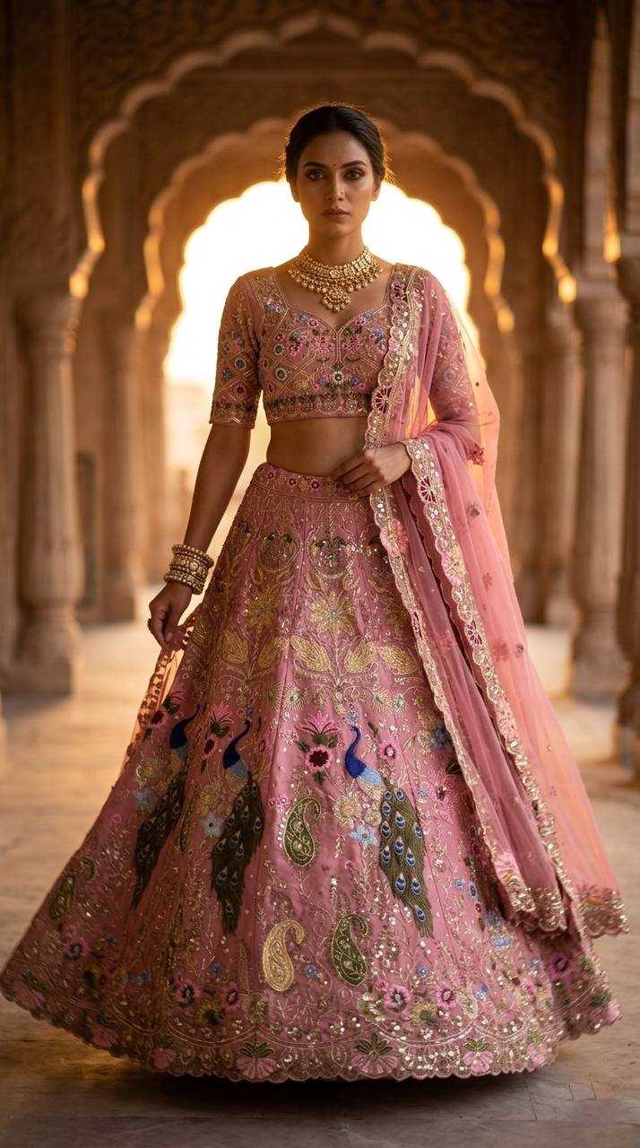 Faux Georgette Designer Lehenga
