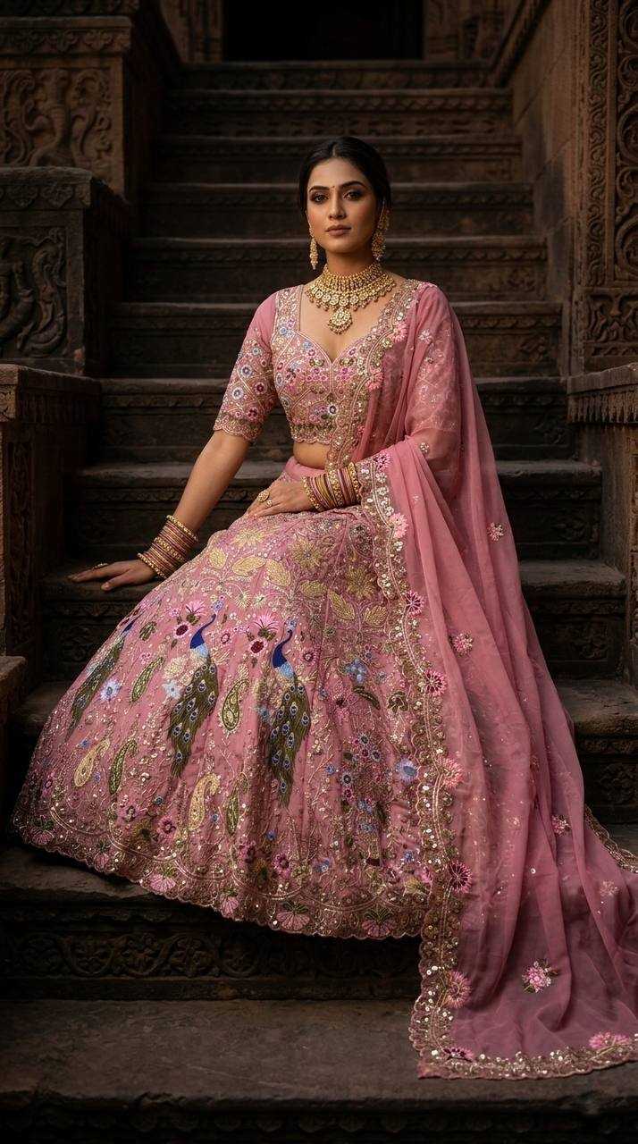 Faux Georgette Designer Lehenga