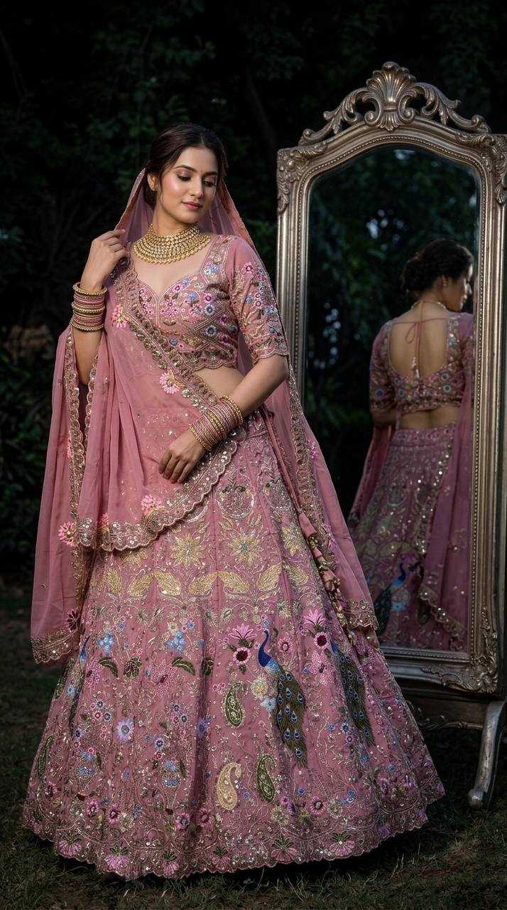 Faux Georgette Designer Lehenga