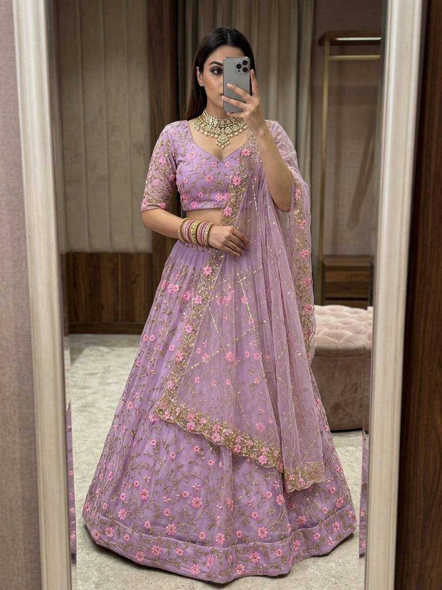 Butterfly Net Designer Lehenga
