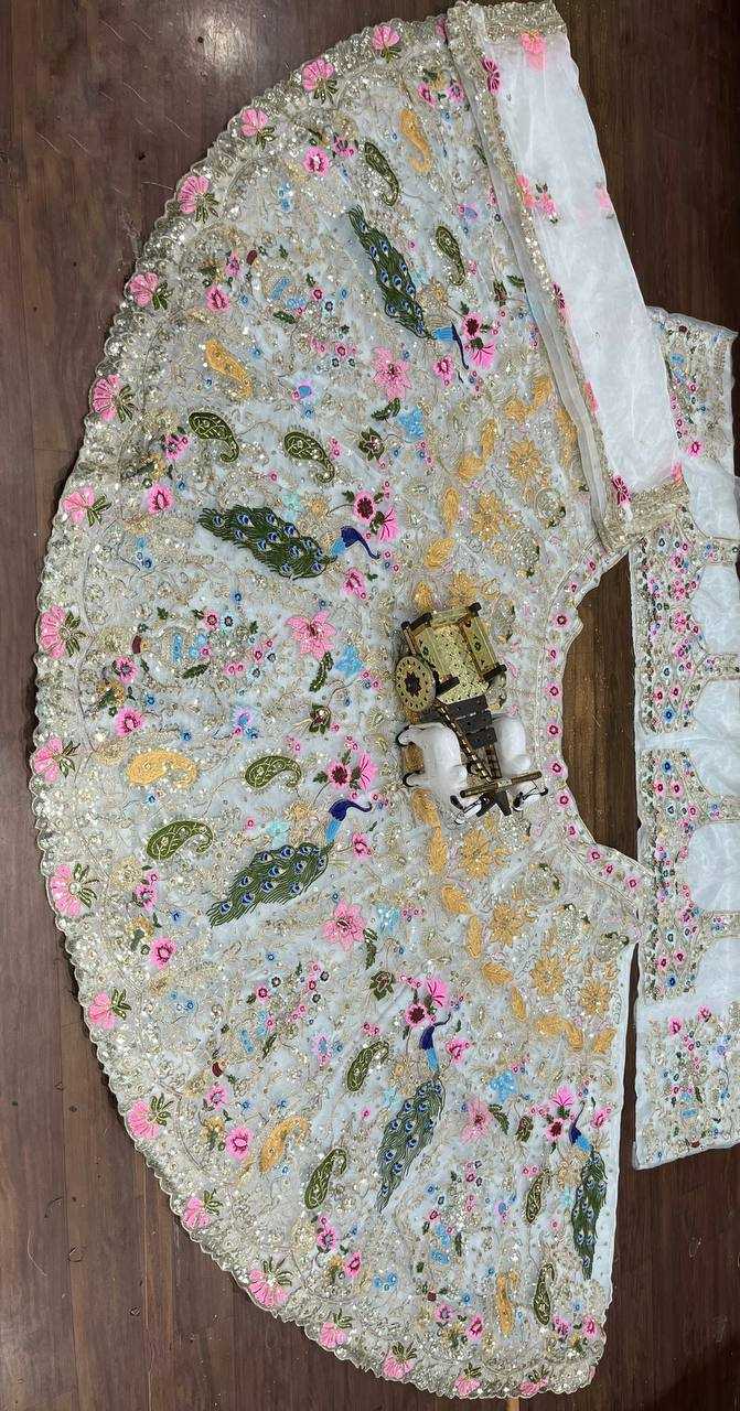 Organza Silk Designer Lehenga