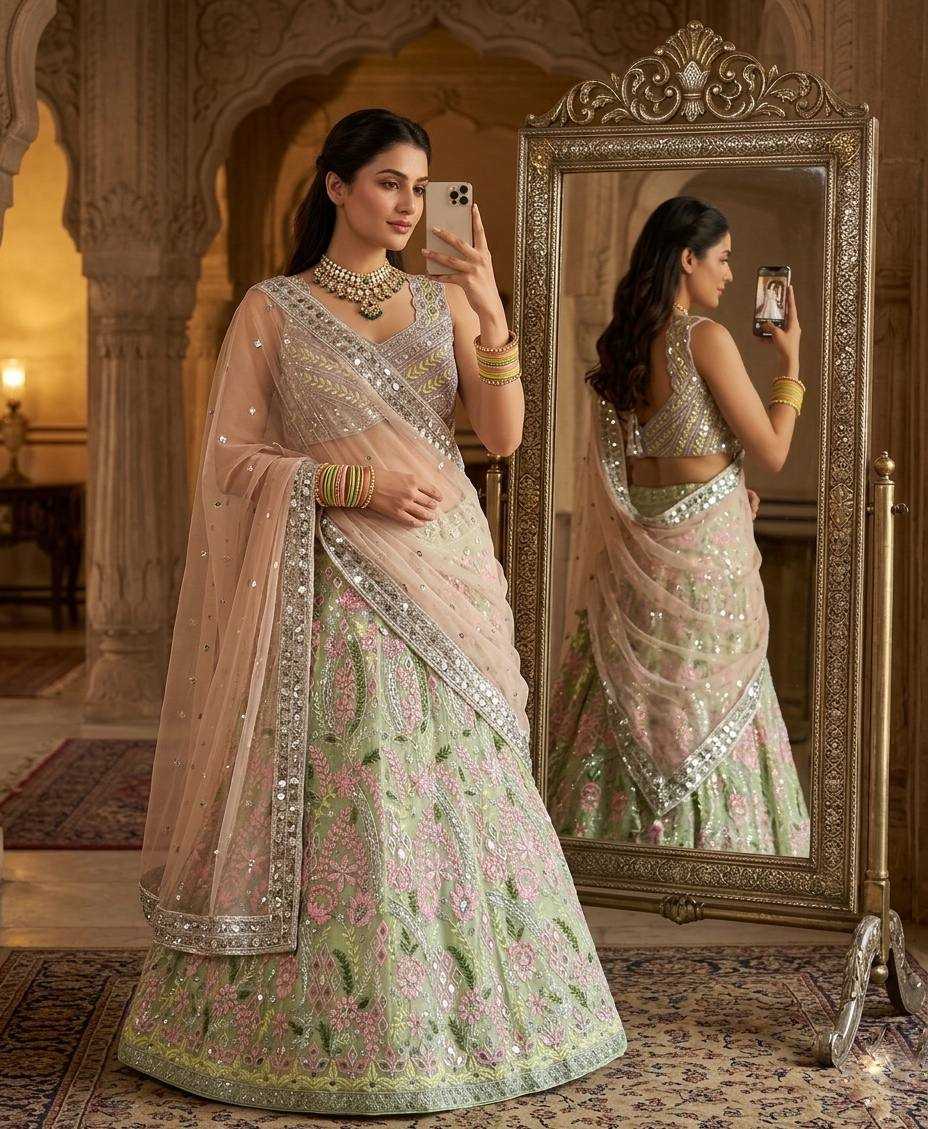 Soft Net Lehenga Choli