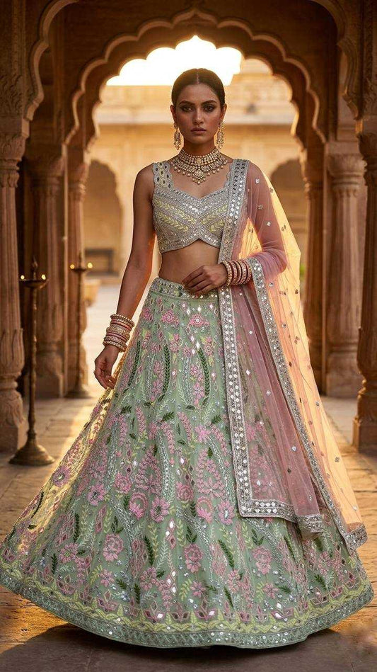 Soft Net Lehenga Choli