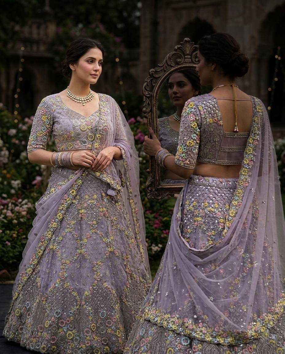 Butterfly Net Fancy Lehenga