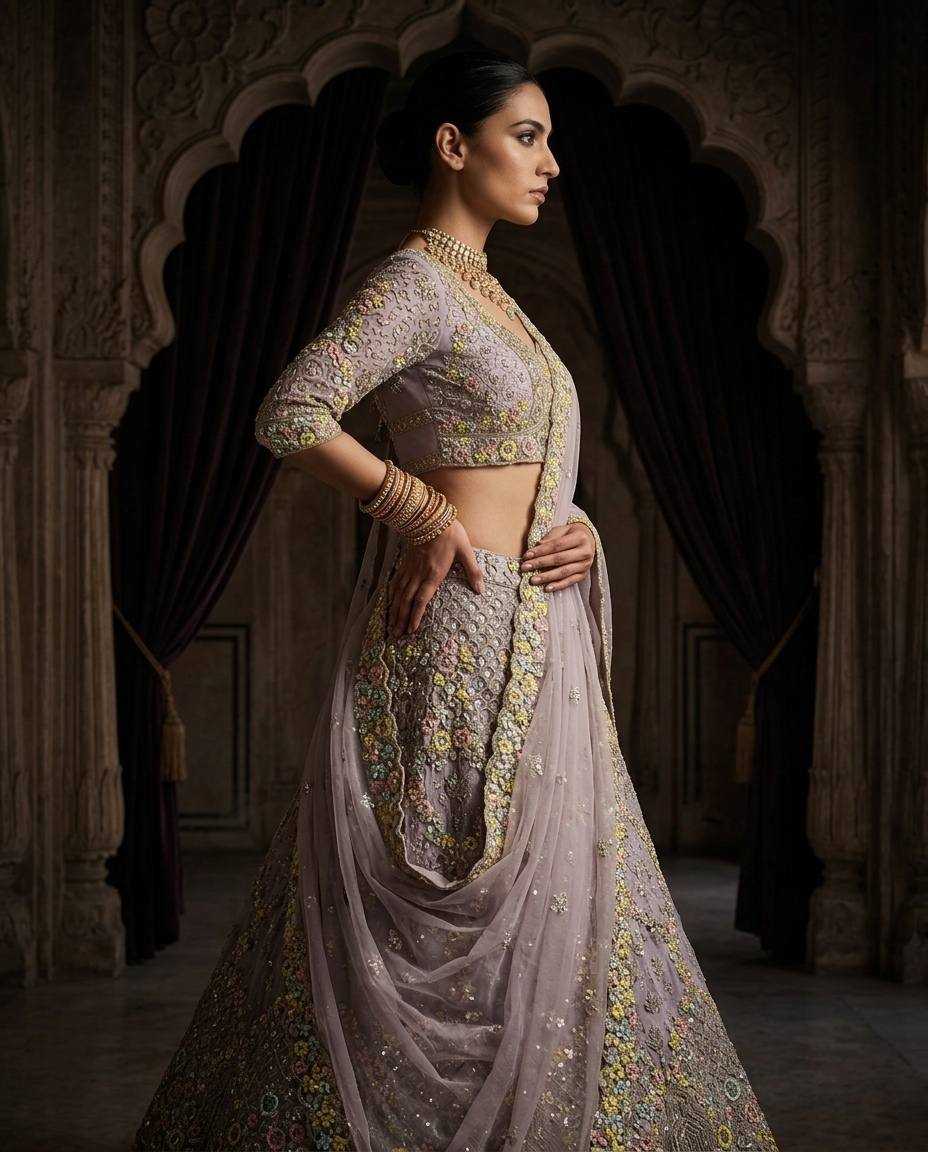 Butterfly Net Fancy Lehenga