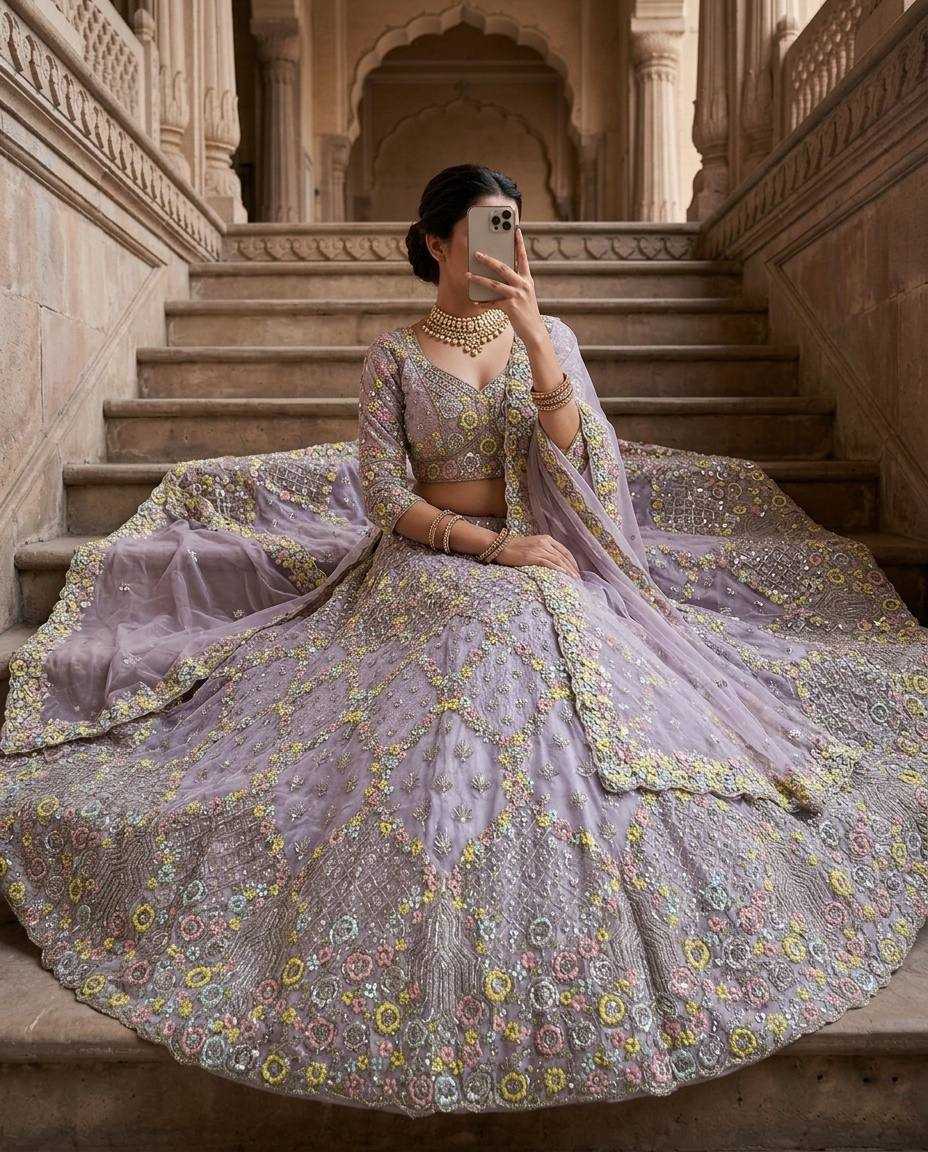 Butterfly Net Fancy Lehenga