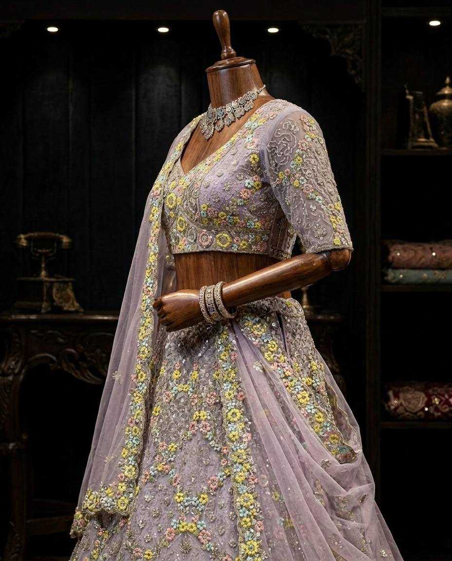 Butterfly Net Fancy Lehenga