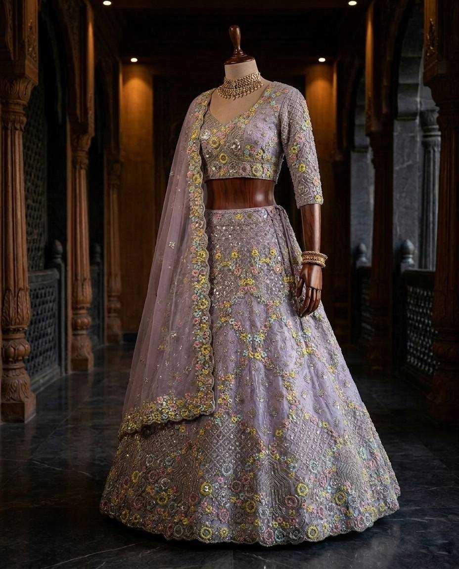 Butterfly Net Fancy Lehenga