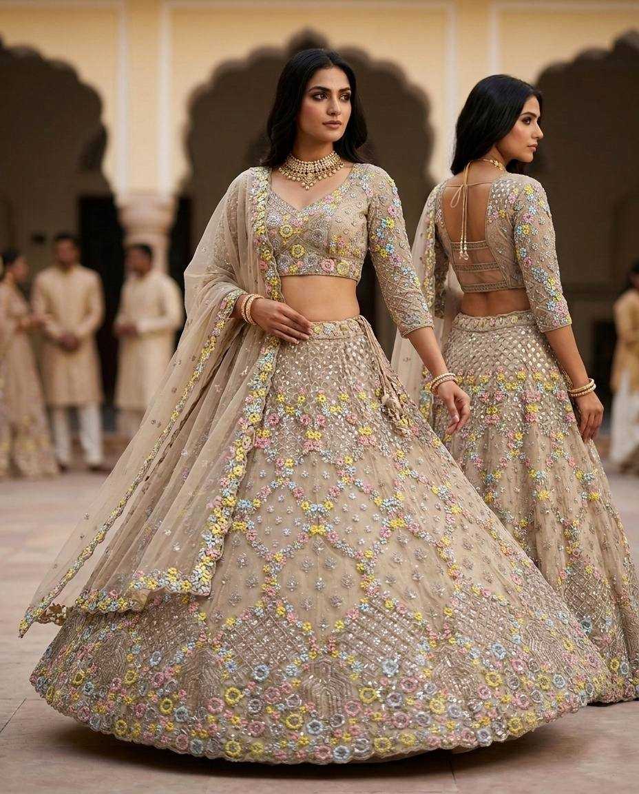 Butterfly Net Fancy Lehenga