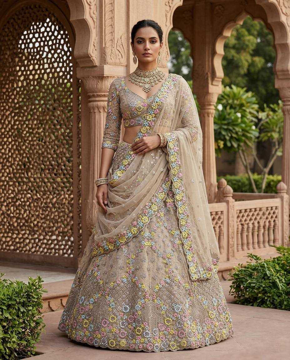 Butterfly Net Fancy Lehenga