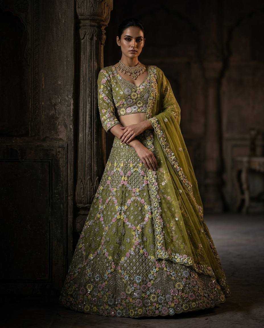Butterfly Net Fancy Lehenga