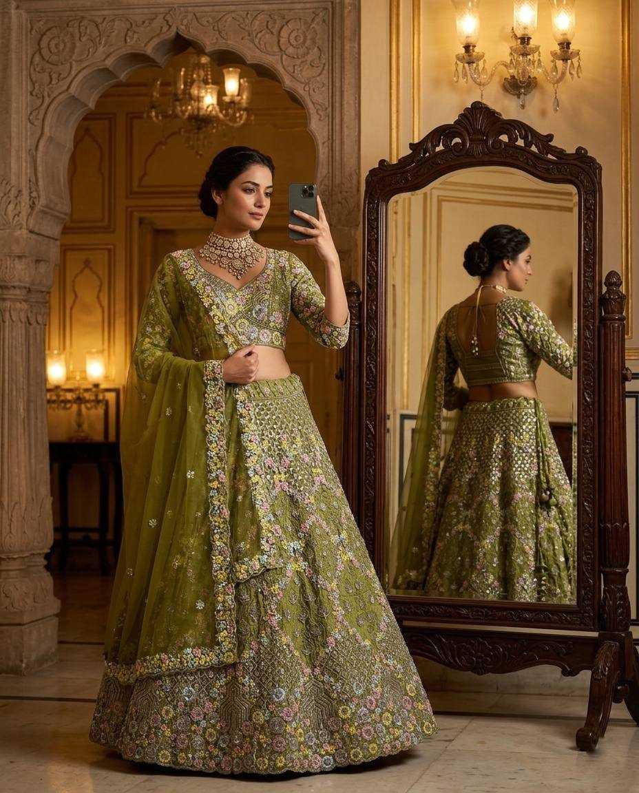 Butterfly Net Fancy Lehenga