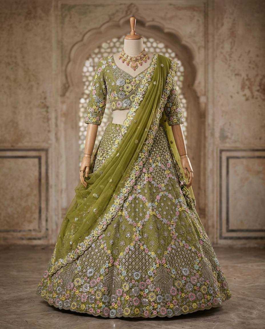 Butterfly Net Fancy Lehenga
