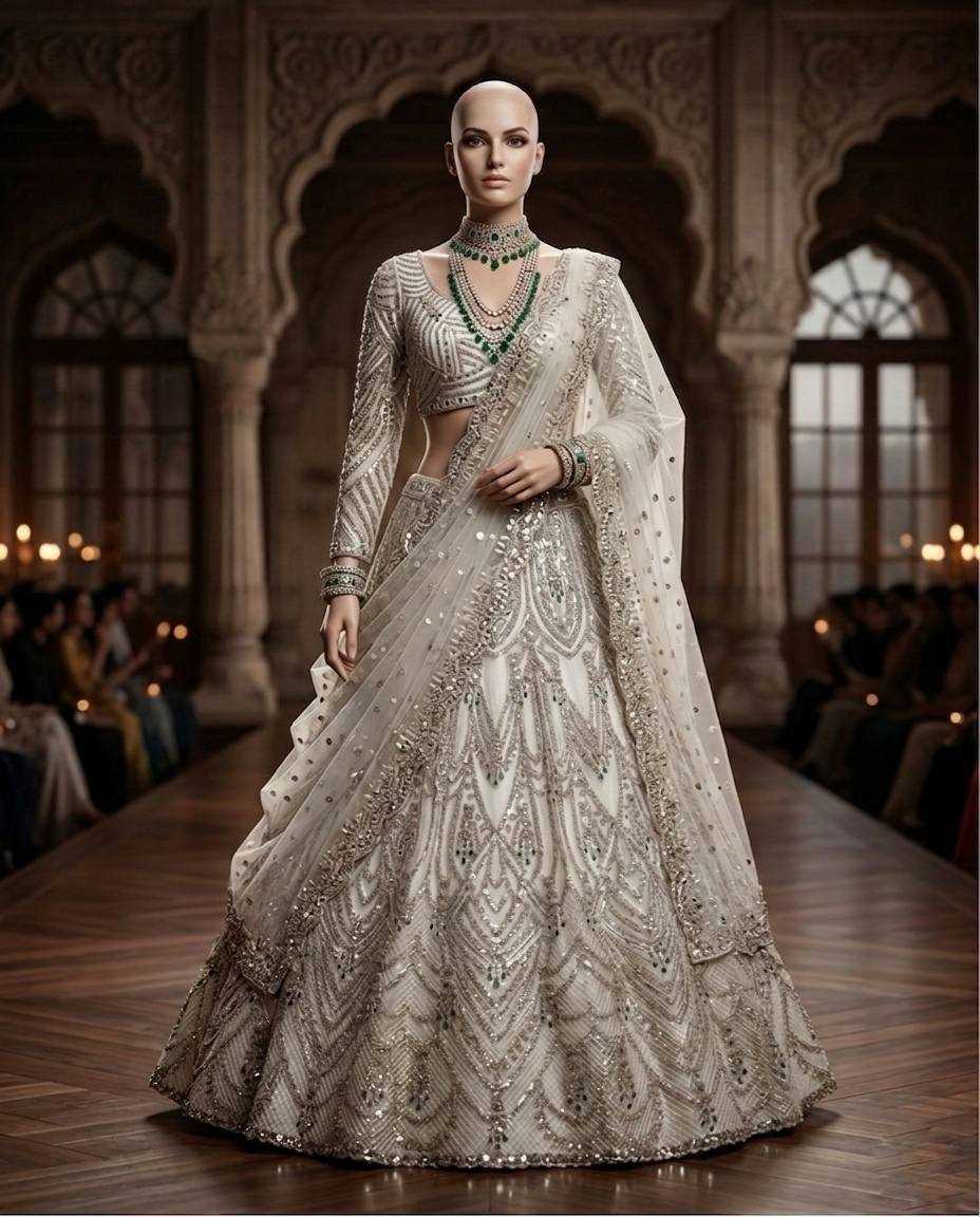Butterfly Net Designer Lehenga