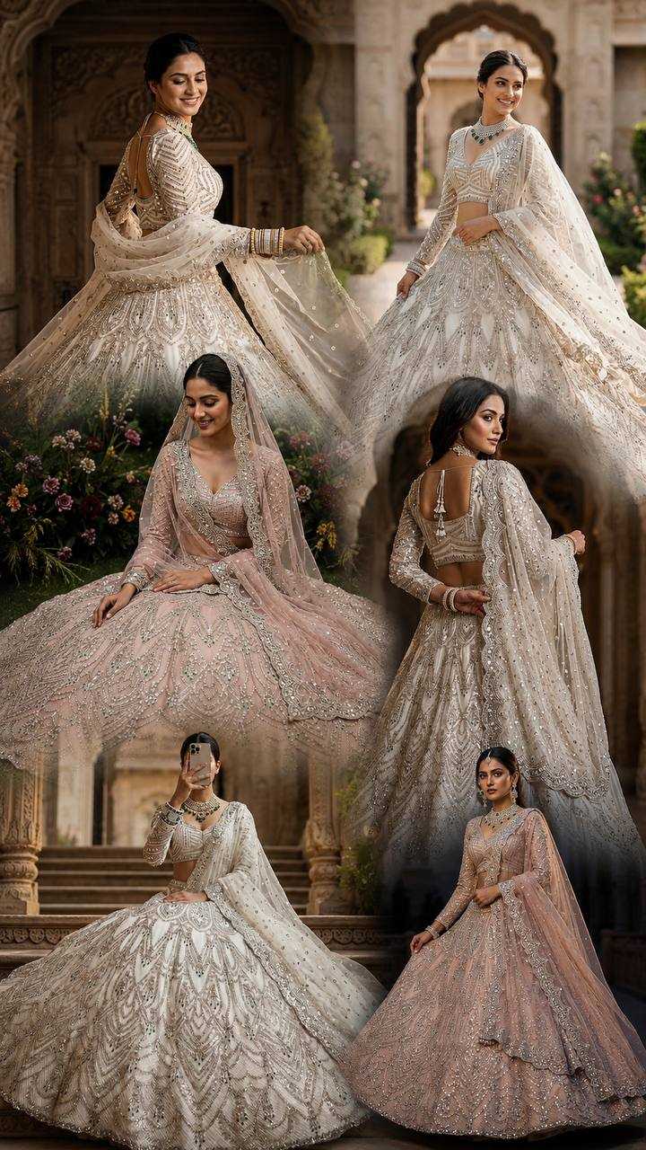 Butterfly Net Designer Lehenga