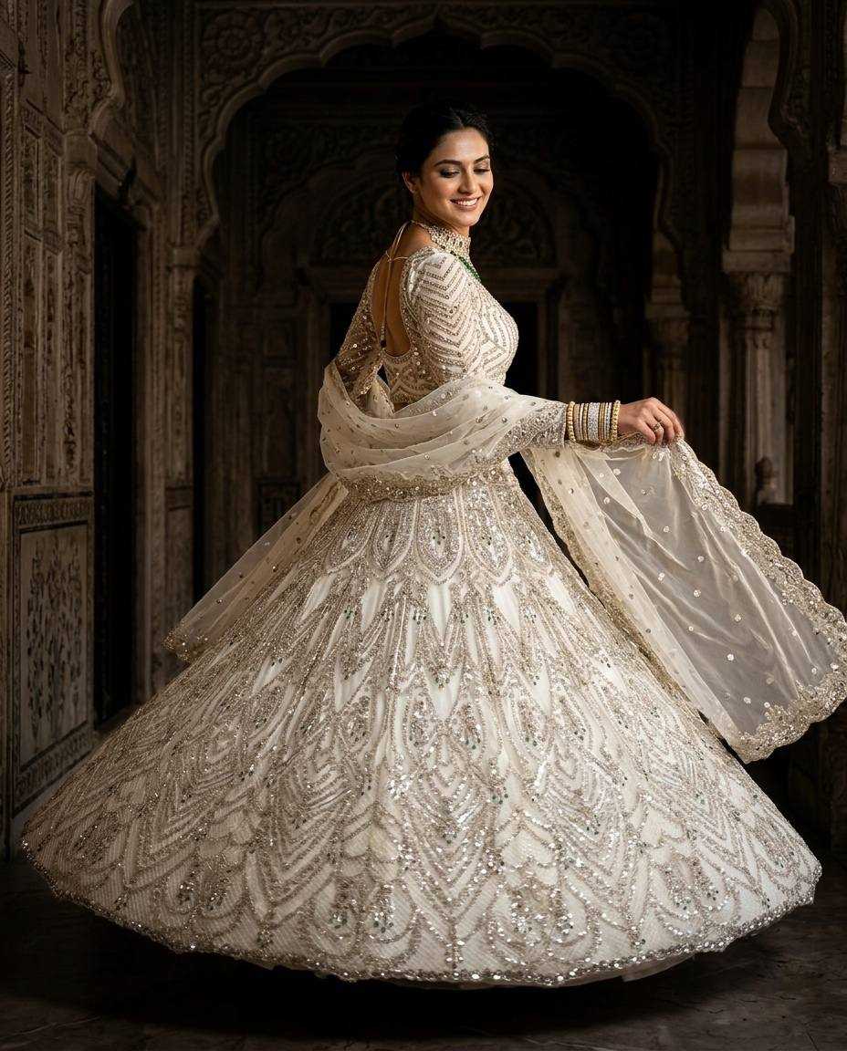 Butterfly Net Designer Lehenga