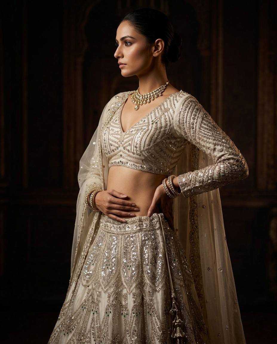 Butterfly Net Designer Lehenga
