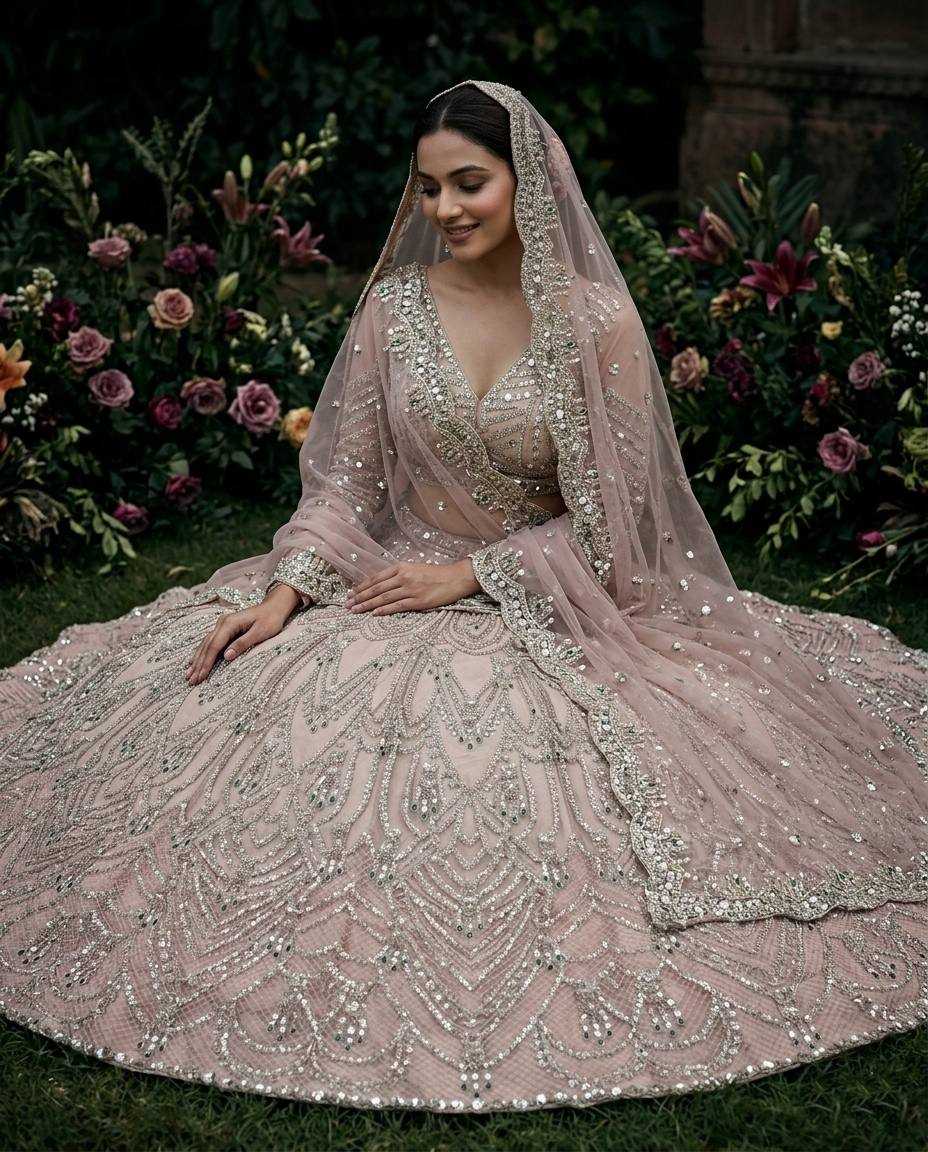 Butterfly Net Designer Lehenga
