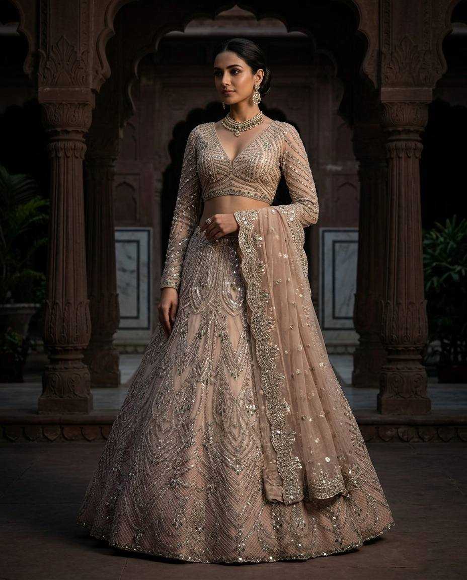 Butterfly Net Designer Lehenga