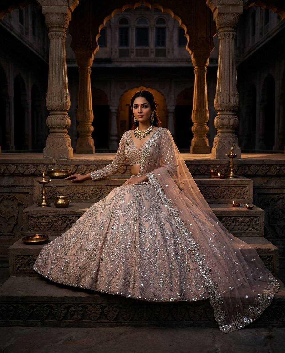 Butterfly Net Designer Lehenga
