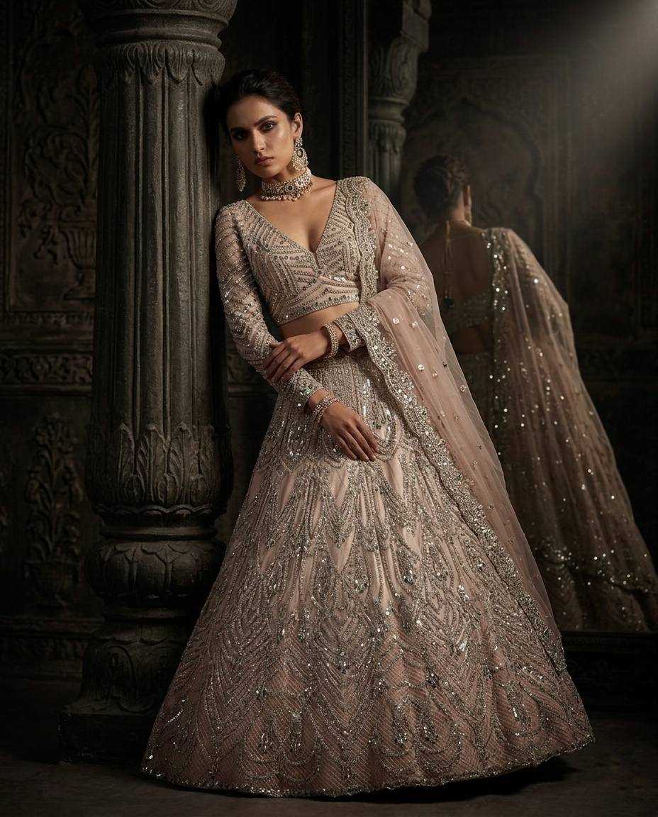 Butterfly Net Designer Lehenga
