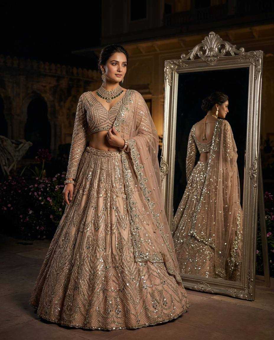 Butterfly Net Designer Lehenga