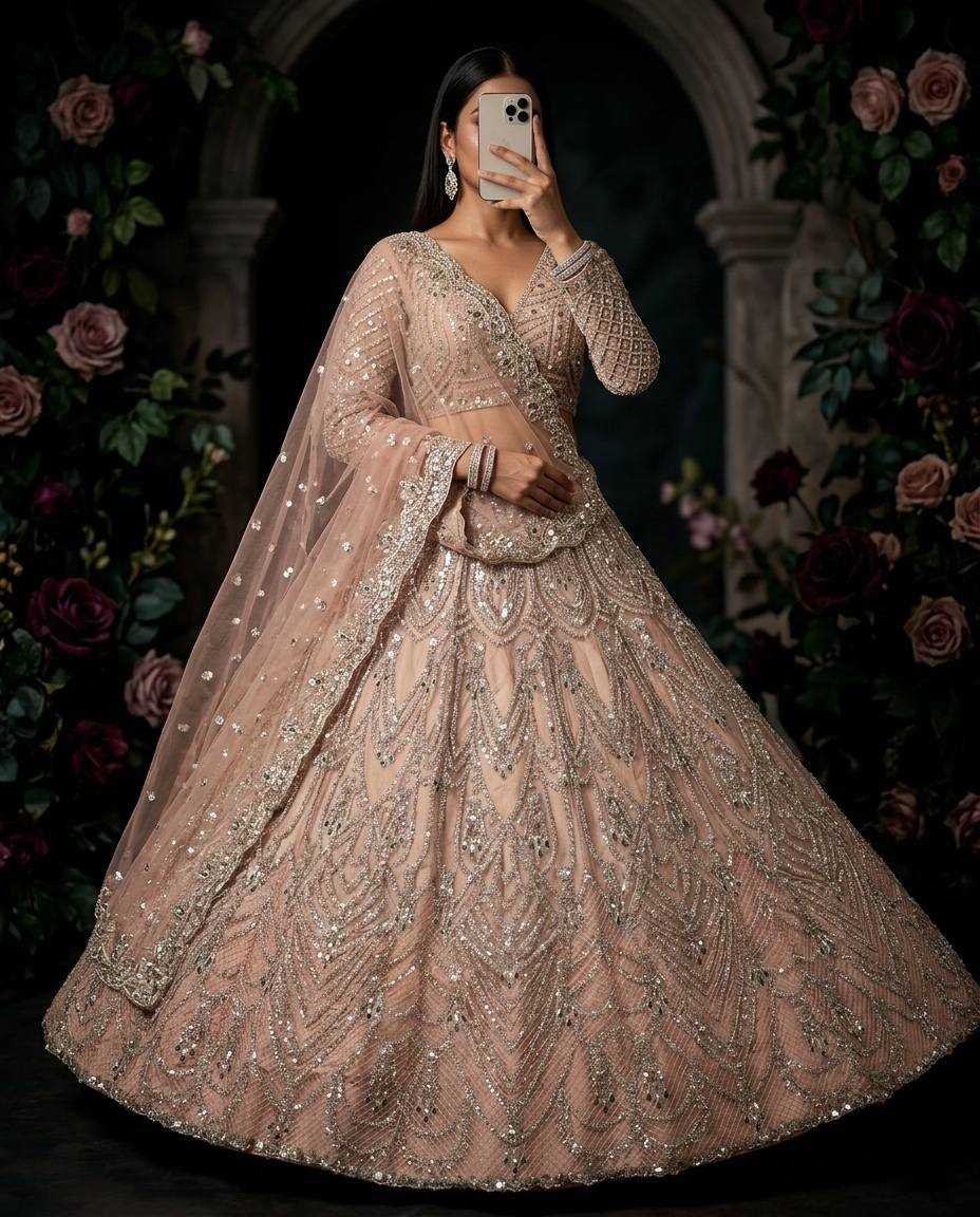 Butterfly Net Designer Lehenga