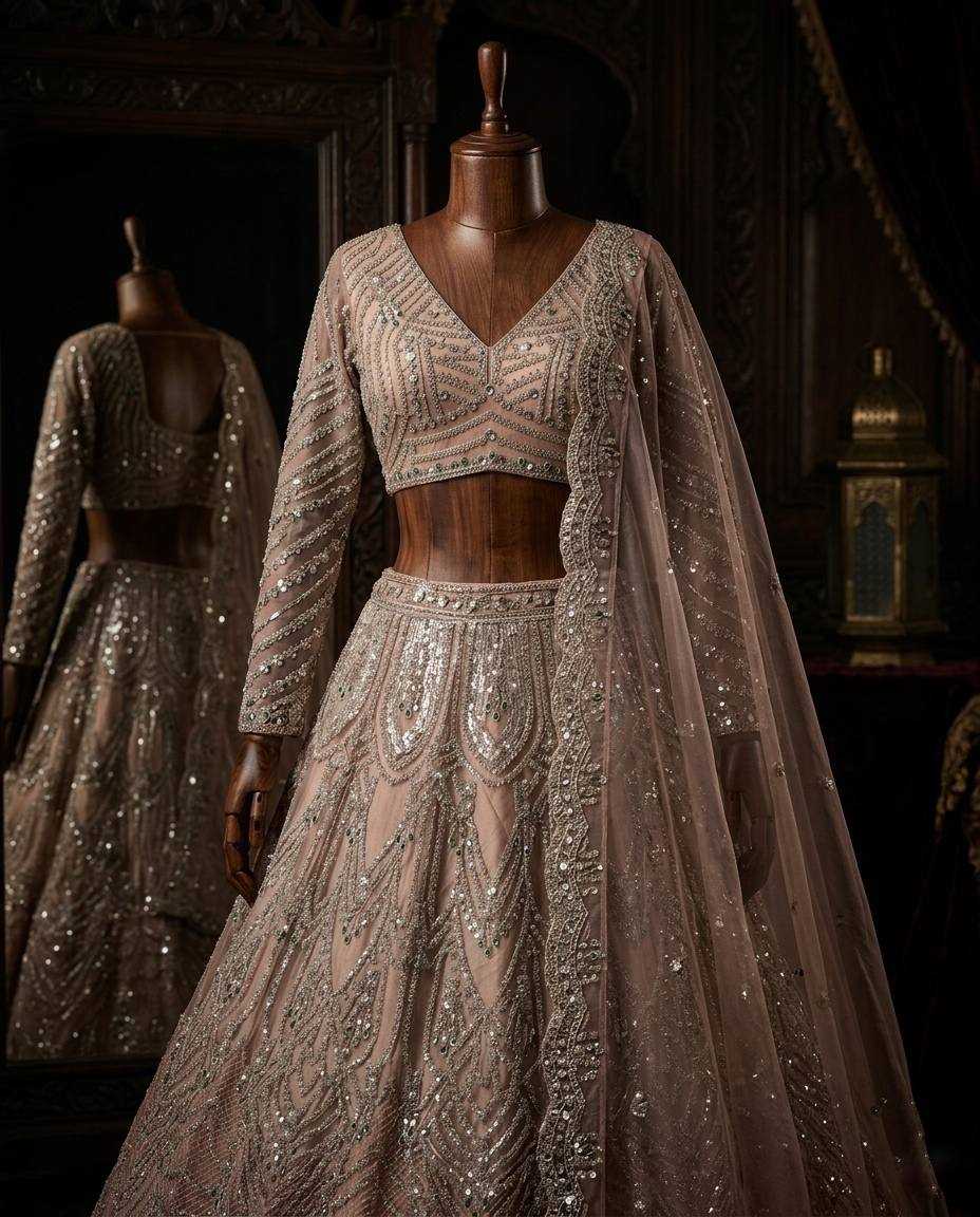 Butterfly Net Designer Lehenga