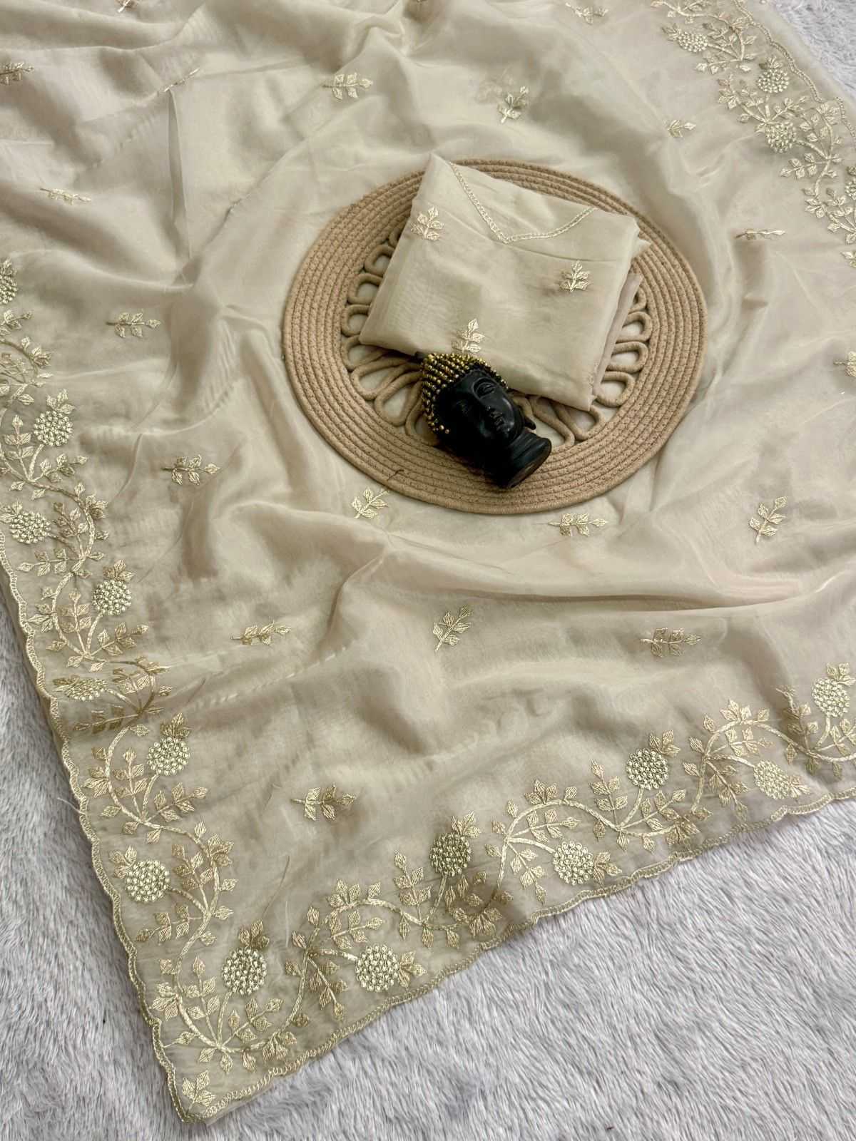 Heavy Roman Silk Fancy Saree