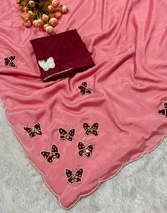 Chinon Fancy Saree