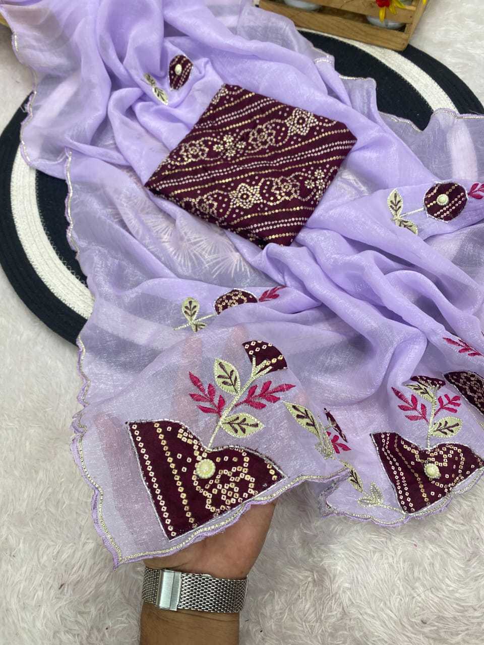 Chiffon Party Wear Saree