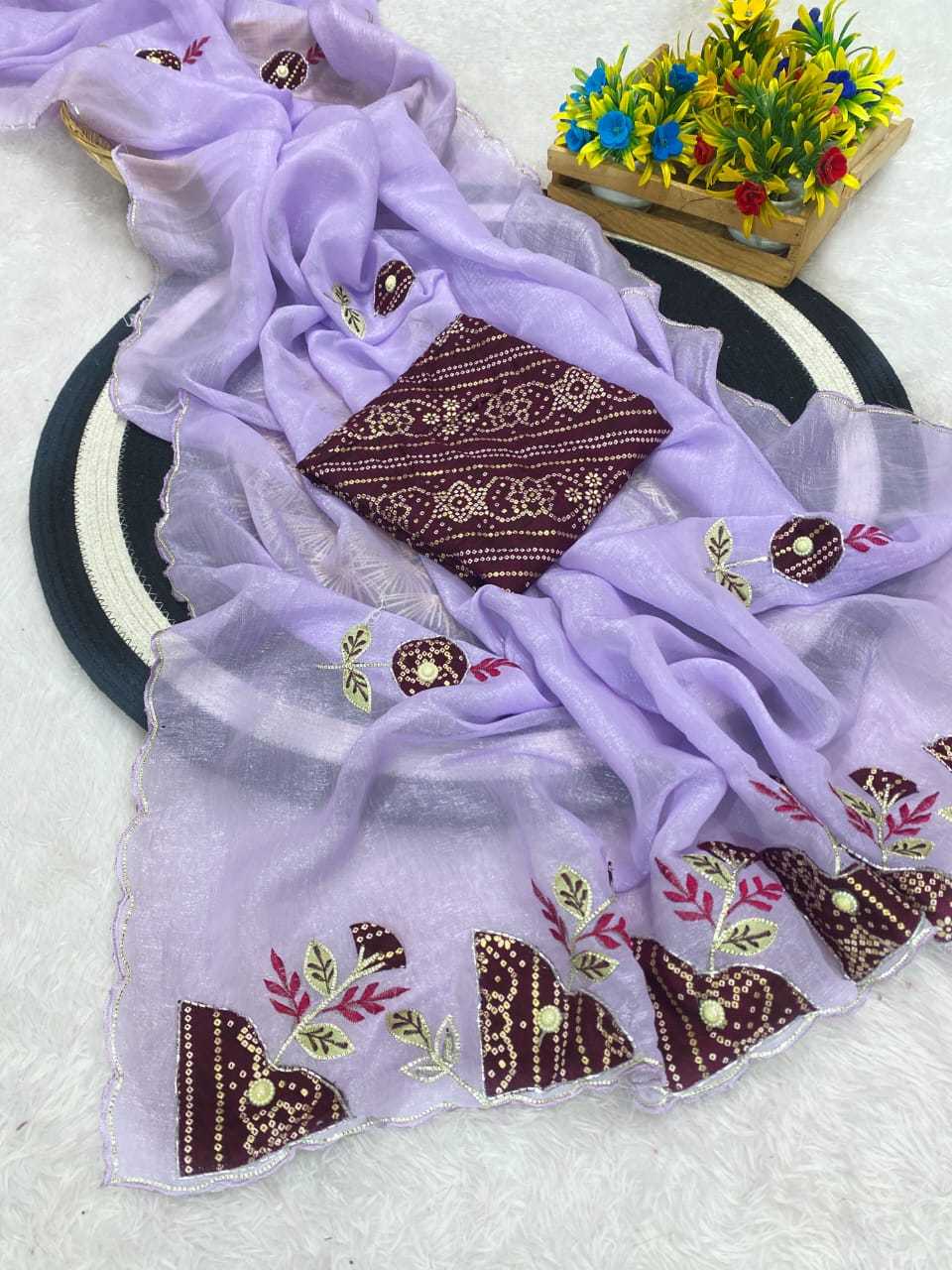 Chiffon Party Wear Saree