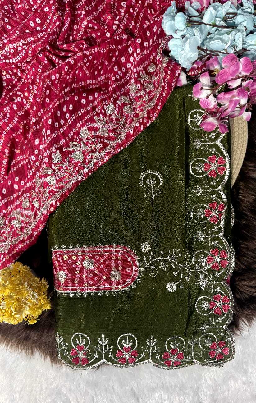 Chinon Sequence Saree