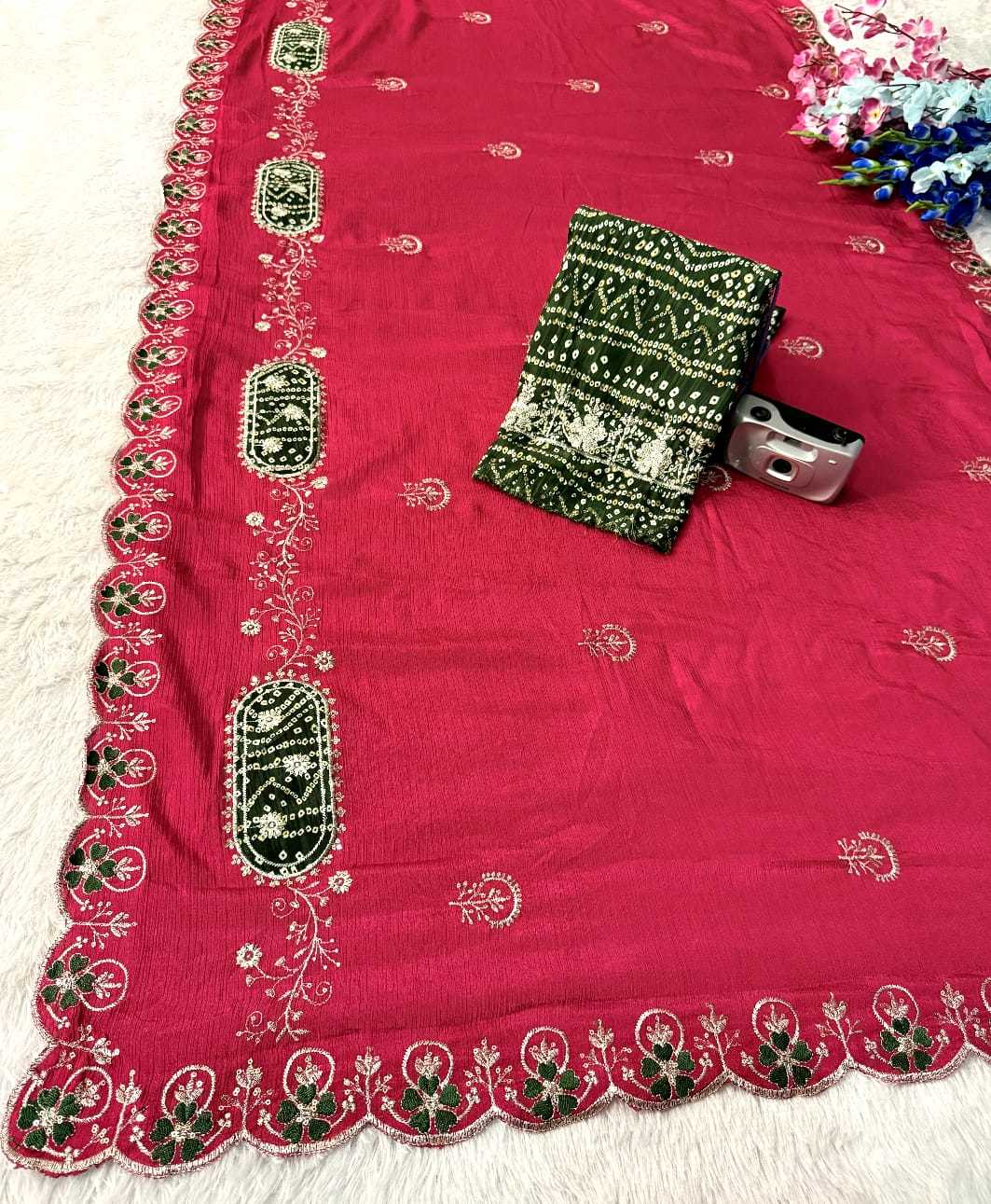 Chinon Sequence Saree
