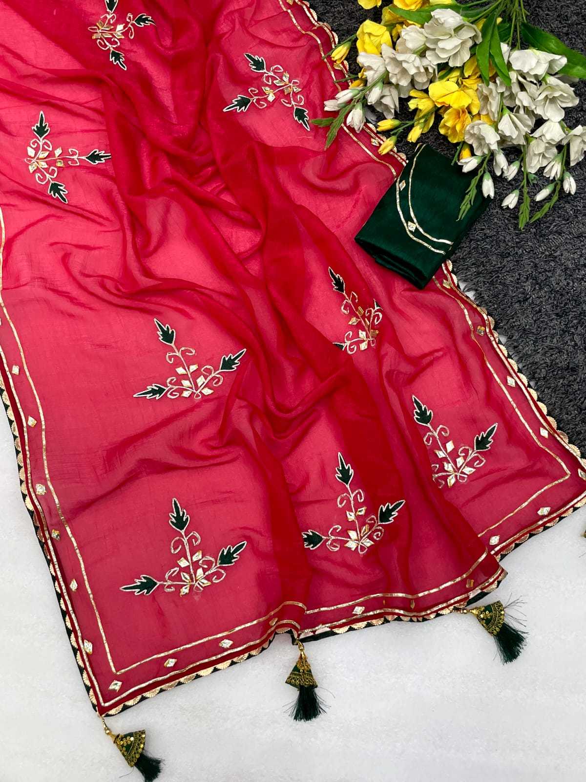 Georgette Designer Saree